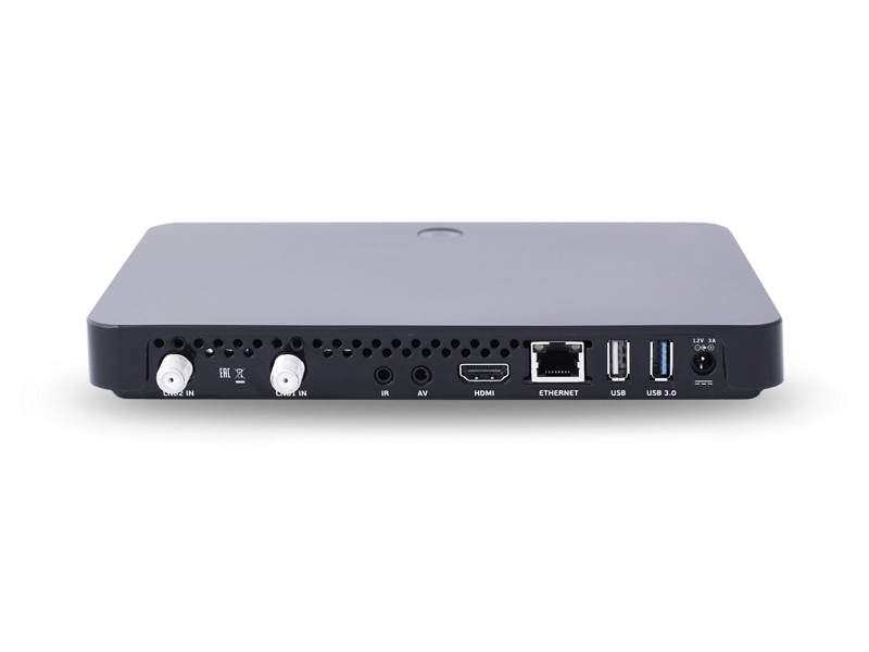 Двухтюнерный приёмник 4К + IP-сервер (GS B527)